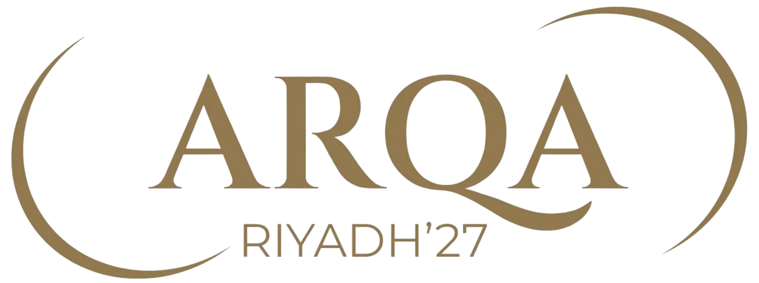 LOGO New Gold - ARQA ART FAIR - RIYAHD 27